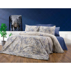 Linea Home Σετ Σεντόνια Υπέρδιπλα 220x240 Εμπριμέ 310