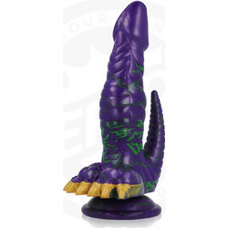 Epic Crocotta Mystic Aurora Dildo με Βεντούζα 18.5cm Μωβ