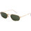 Ray-Ban RB3947 001/31 Γυναικεία Γυαλιά Ηλίου Ορθογώνια Μεταλλικά Χρυσά με Μαύρο Φακό