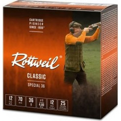 Rottweil Classic Special Φυσίγγια Συγκέντρωσης 12Cal 70mm 36gr 25τμχ