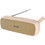 SonicGear P8000BG Ηχείο Bluetooth 20W με Ραδιόφωνο Χρυσό