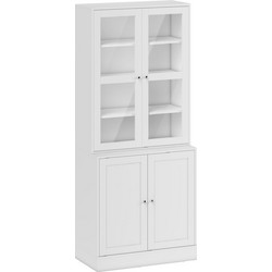HOMCOM Βιβλιοθήκη 76x40x178.5cm 836-450