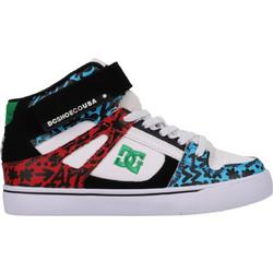 DC Παιδικά Sneakers Μποτάκια Μαύρα Κόκκινα Γαλάζια ADBS300324-XWBR
