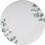 Bormioli Rocco Aria Leaf Green Πιάτο Ρηχό Πορσελάνης 25.5cm ME25031525