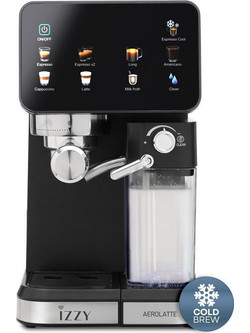 Izzy Aerolatte IZ-6020 Μηχανή Espresso 1450W 20bar