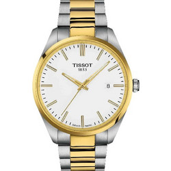 Tissot Γυναικείο Ρολόι με Ασημί Χρυσό Μεταλλικό Μπρασελέ T150.410.22.011.00