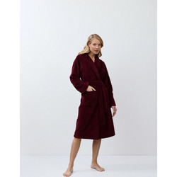 Aruelle Γυναικεία Ρόμπα Χειμωνιάτικη Fleece Μπορντό 39.01.23.861