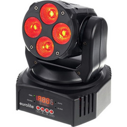 Eurolite TMH-46 Φωτορυθμικό Προβολέας LED DMX με Ρομποτική Κεφαλή UV / RGBWA