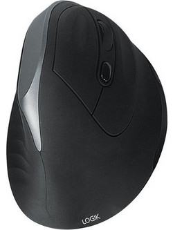 Logik LERGOM24K Ασύρματο Ποντίκι Vertical Black