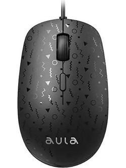 Aula AM106 Ενσύρματο Ποντίκι Black