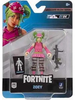 Jazwares Fortnite Legendary Micro Series Zoey Φιγούρα Δράσης για 8+ Ετών 6.5cm