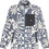 Quiksilver Παιδική Ζακέτα Fleece με Φερμουάρ Λευκή Γκρι EQBPF03016-BND6