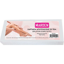 Marden Ταινίες Αποτρίχωσης για Κερί 20cm 50τμχ