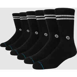 Stance Ανδρικές Κάλτσες Ψηλές με Σχέδια Μαύρες 6Pack A556A25COR-BLA