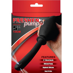 NMC Freshen Pump 5" I Πρωκτική Σφήνα 13cm Μαύρη
