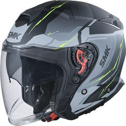 SMK GTJ Tourer Matt Grey Κράνος Μηχανής Jet