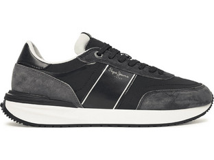 Pepe Jeans Buster Serie Ανδρικά Sneakers Μαύρα PMS600008-999