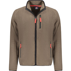 Norway Ανδρική Ζακέτα Fleece με Φερμουάρ Καφέ 839506