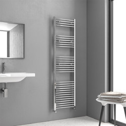 Karag Nile Πετσετοκρεμάστρα Μπάνιου Καλοριφέρ 1720x450mm 625kcal/h Ασημί