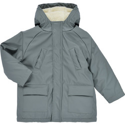 Petit Bateau Tristano Παιδικό Μπουφάν Χειμωνιάτικο Softshell Αδιάβροχο Γκρι A0B07-01