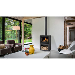 Bellfires Box Gas 75 Ενεργειακό Τζάκι Αερόθερμο Αερίου Ίσιο 6kW