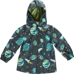Stephen Joseph Outer Space Παιδικό Μπουφάν Χειμωνιάτικο Softshell Αδιάβροχο Πετρόλ SJ860198A