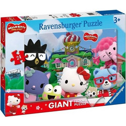 Παιδικό Puzzle Ravensburger Δαπέδου Hello Kitty 24 Κομμάτια