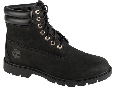 Timberland 6 in WR Ανδρικά Αρβυλάκια Δερμάτινα Μαύρα Αδιάβροχα TB1A27X6015