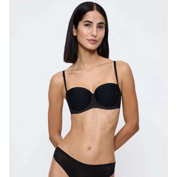 Triumph Signature Sheer Σουτιέν Strapless με Ελαφριά Ενίσχυση με Μπανέλα Μαύρο 10224861-0004