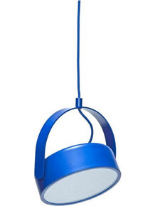 Hubsch Stage 961603 Κρεμαστό Φωτιστικό Οροφής Μονόφωτο LED Μπλε