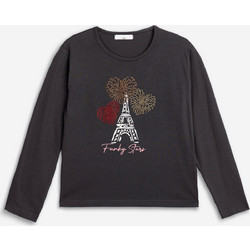 Funky Παιδικό T-Shirt Μακρυμάνικο Ανθρακί 226-506120-1
