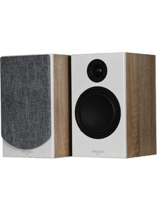Advance Paris KC-100 Ζεύγος Ηχείων Hi-Fi Βιβλιοθήκης 100W 2 Δρόμων White