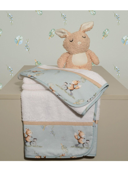 Baby Oliver Des.429 Σετ Βρεφικές Πετσέτες 2τμχ 450gr/m²