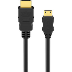 Goobay Καλώδιο HDMI 2.0 HDMI Male to Mini HDMI Male 5m Black