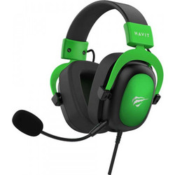 Havit H2002d Gaming Headset Over Ear Black Green