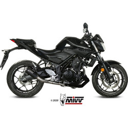 MIVV MK3 Σετ Εξάτμισης για Yamaha YZF R3 Black