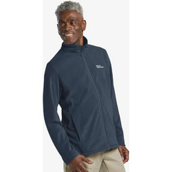 Jack Wolfskin Ανδρική Ζακέτα Fleece με Φερμουάρ Πετρόλ 1711451-C0412
