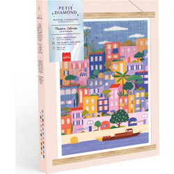 La Petite Epicerie Colorful Houses Καμβάς Diamond Painting Kit 352007
