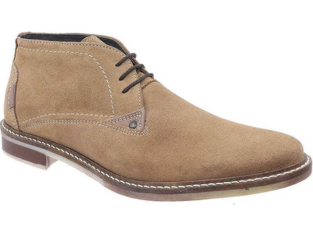 Adam's Ανδρικά Μποτάκια Suede Εκρού 543/4504