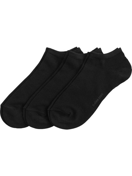 Bjorn Borg Ανδρικές Κάλτσες Κοντές Μαύρες 3Pack 9999-1683-90011