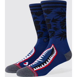 Stance Tropical Warbird Ανδρικές Κάλτσες Ψηλές με Σχέδια Navy Μπλε A545A21WAR