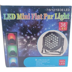 KDB-03241 Mini Φωτορυθμικό Προβολέας LED PAR DMX RGB