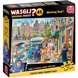 Puzzle Jumbo Wasgij Moving Day! 1000 Κομμάτια