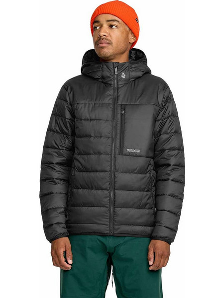 Volcom Snow Puff Puff Give Under G1752600-BLK Ανδρικό Μπουφάν για Ski & Snowboard