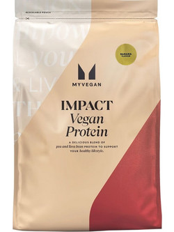 Myprotein Impact Vegan Banana Φυτική Πρωτεΐνη Χωρίς Λακτόζη 1kg