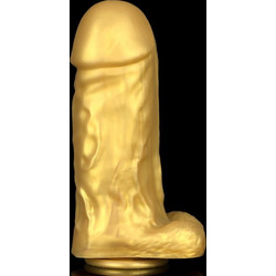 Kinksters Lifelike Ρεαλιστικό Dildo με Βεντούζα & Όρχεις 26cm Χρυσό