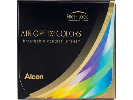 Alcon Contact Μηνιαίοι Φακοί Επαφής Έγχρωμοι Σιλικόνης Υδρογέλης 2τμχ