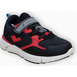 Lotto Παιδικά Sneakers Μαύρα Φούξια 220109-B54
