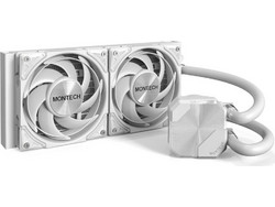 Montech HyperFlow Silent 240 Snow Υδρόψυξη CPU 120mm για Socket 2011 / 2066 / 2011-3 / 1200 / 1700 / 1851 / 115x