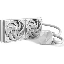 Montech HyperFlow Silent 240 Snow Υδρόψυξη CPU 120mm για Socket 2011 / 2066 / 2011-3 / 1200 / 1700 / 1851 / 115x